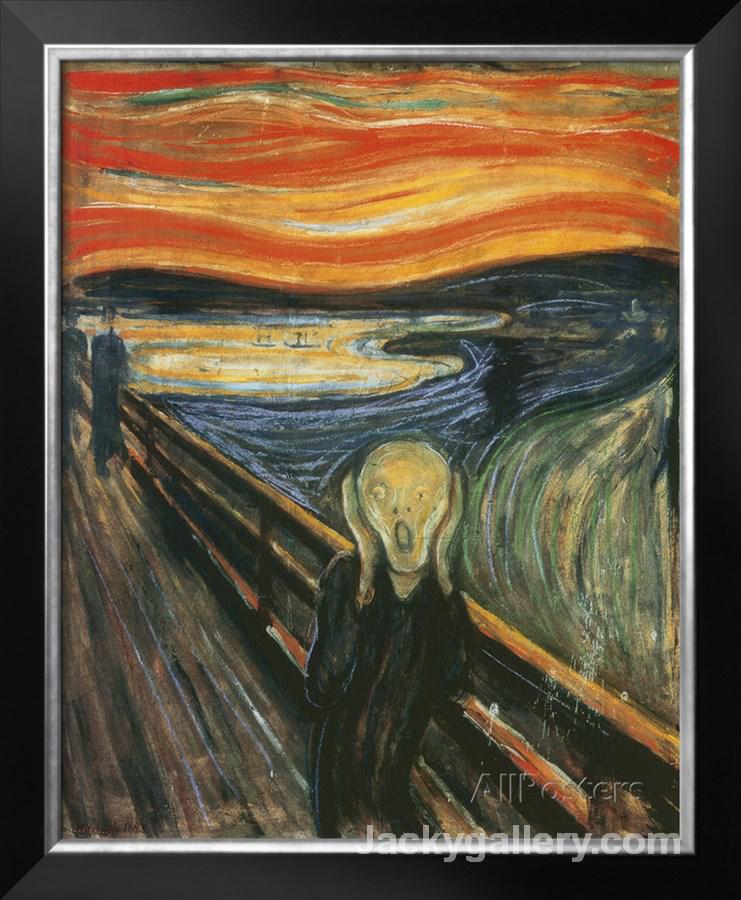 The Scream by Edvard Munch paintings reproduction